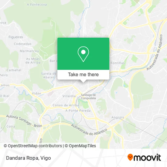 Dandara Ropa map