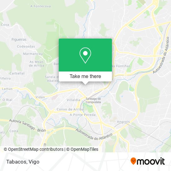 Tabacos map