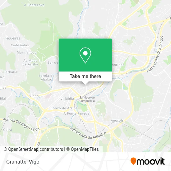 Granatte map