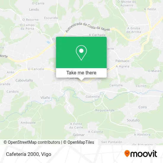 Cafetería 2000 map