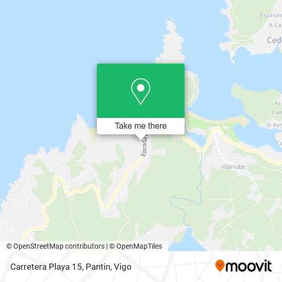 Carretera Playa 15, Pantin map