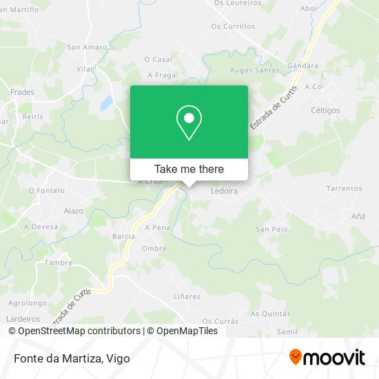 Fonte da Martiza map