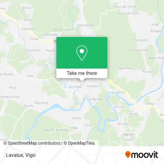 Lavalux map