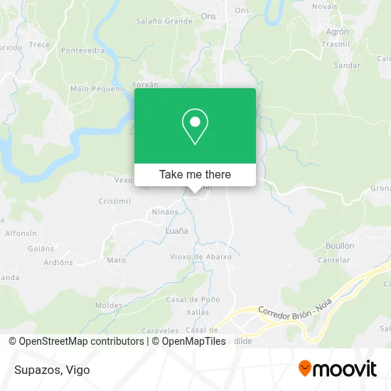 Supazos map