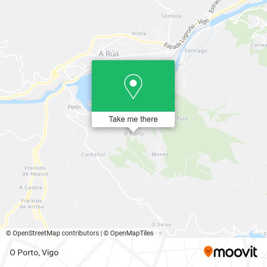 O Porto map