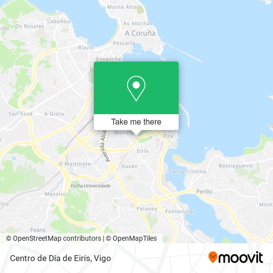 Centro de Día de Eirís map