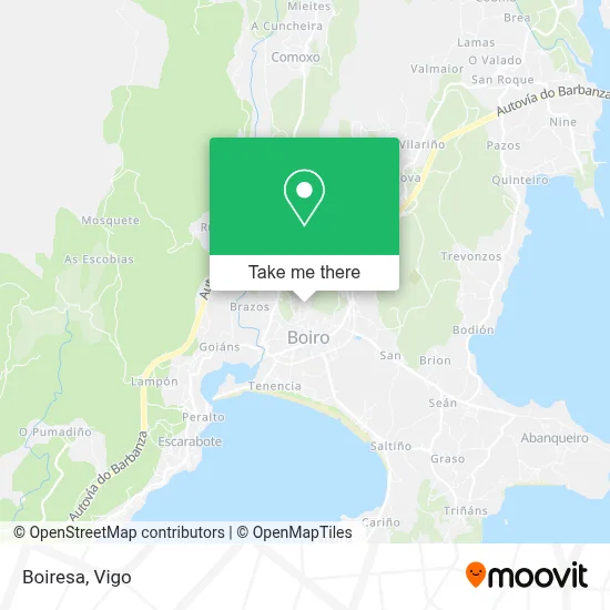 Boiresa map