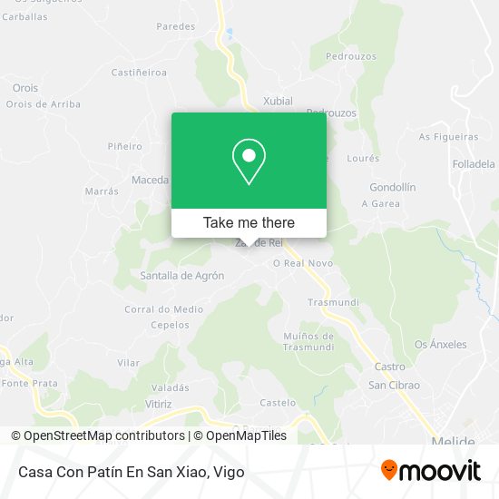 Casa Con Patín En San Xiao map
