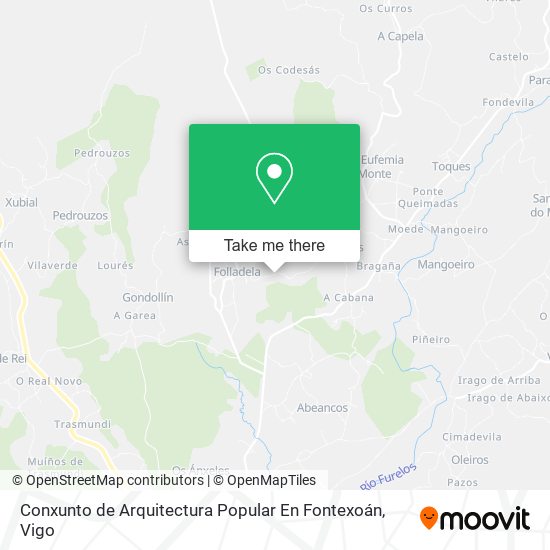 Conxunto de Arquitectura Popular En Fontexoán map