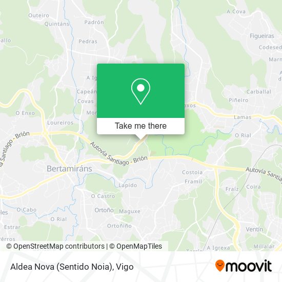 Aldea Nova (Sentido Noia) map