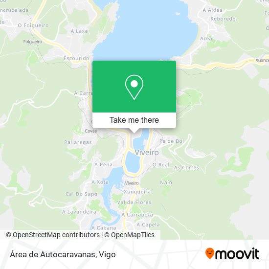 Área de Autocaravanas map