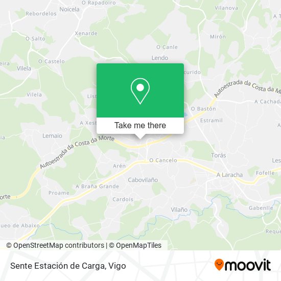 Sente Estación de Carga map
