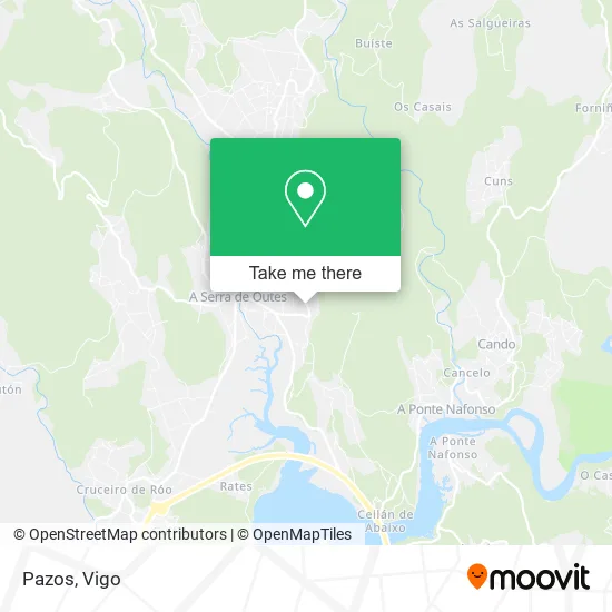 Pazos map
