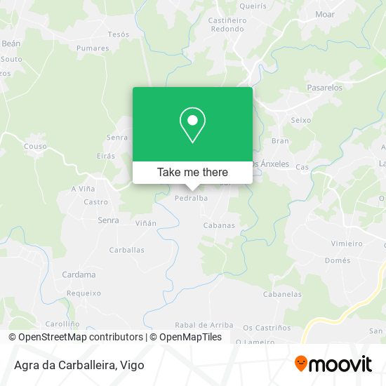 Agra da Carballeira map