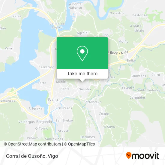 Corral de Ousoño map