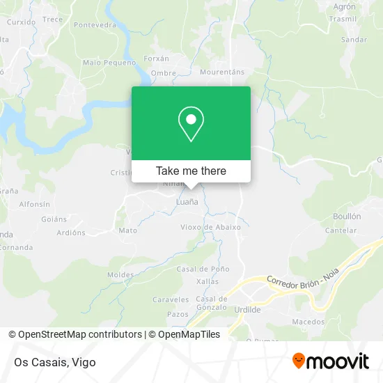 Os Casais map