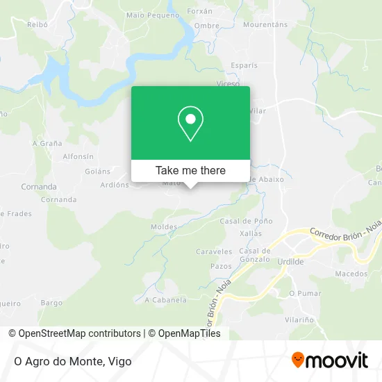 O Agro do Monte map