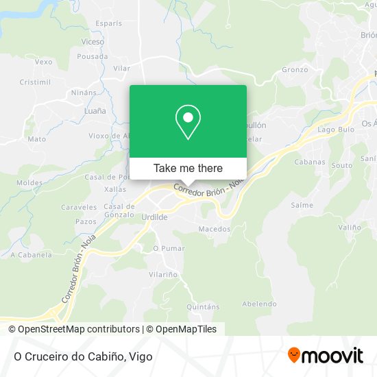 O Cruceiro do Cabiño map