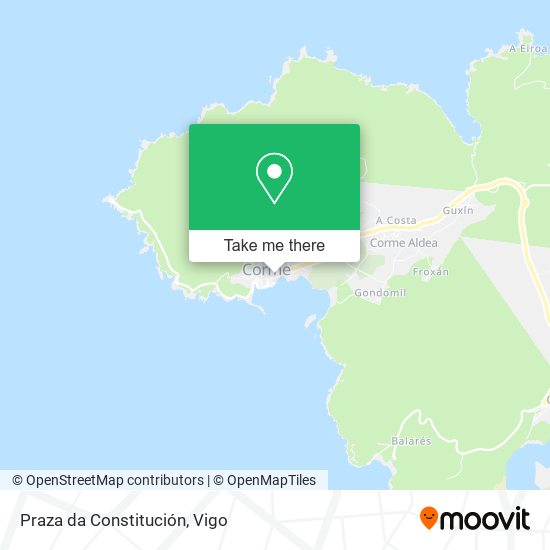 Praza da Constitución map