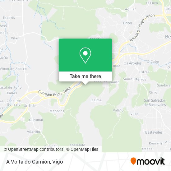 A Volta do Camión map