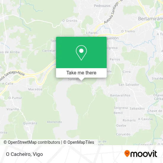 O Cacheiro map