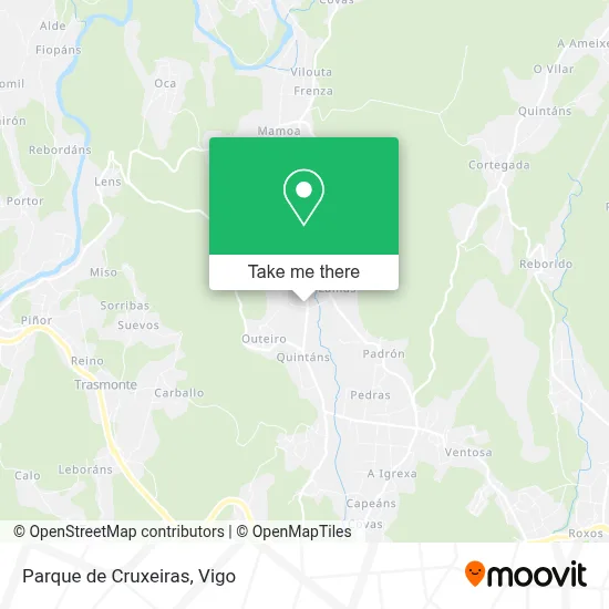 Parque de Cruxeiras map