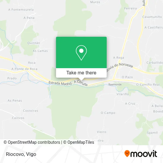 Riocovo map