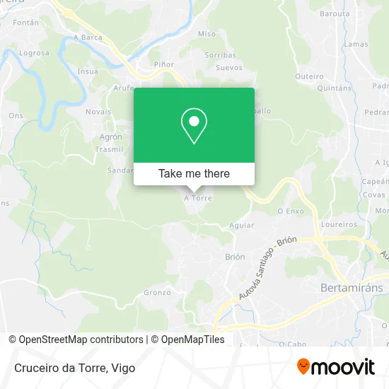 Cruceiro da Torre map
