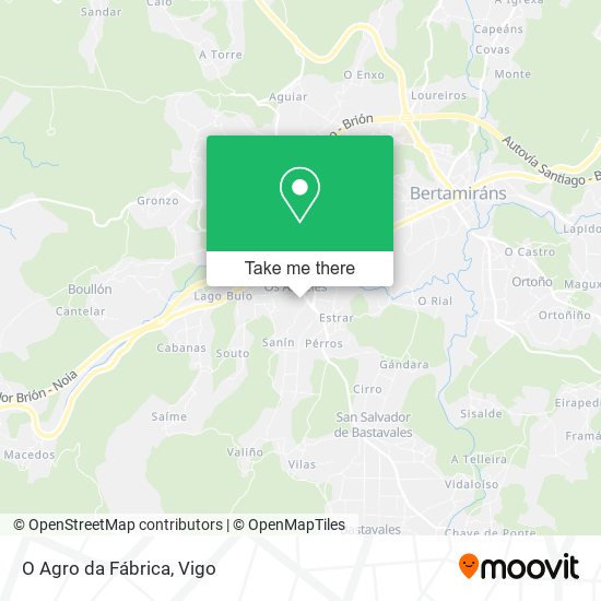 O Agro da Fábrica map