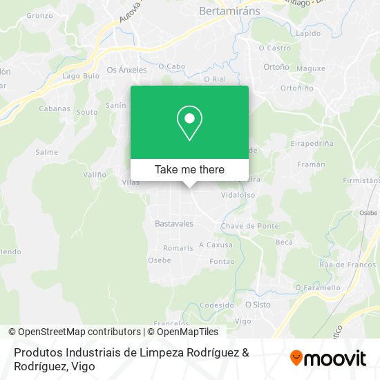 Produtos Industriais de Limpeza Rodríguez & Rodríguez map