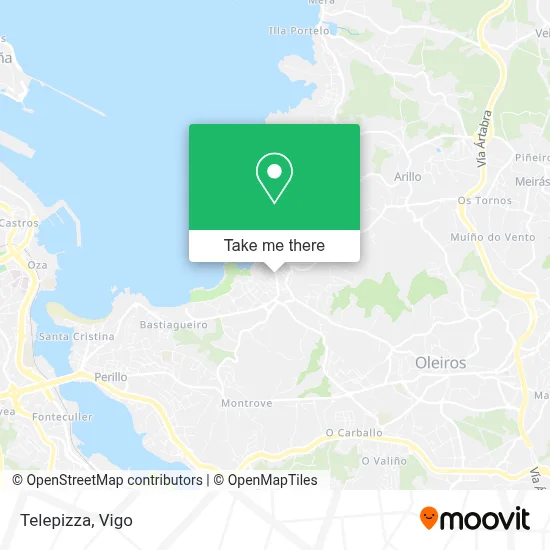 Telepizza map