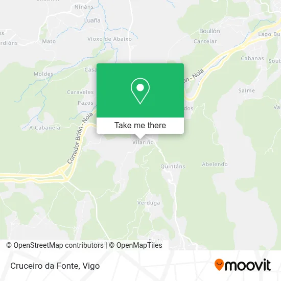 Cruceiro da Fonte map