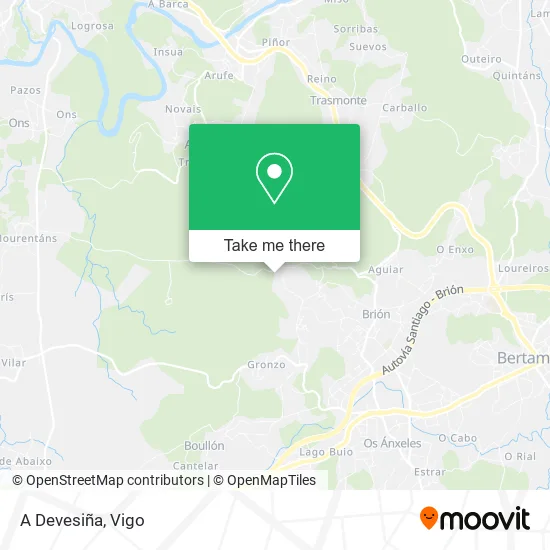 A Devesiña map