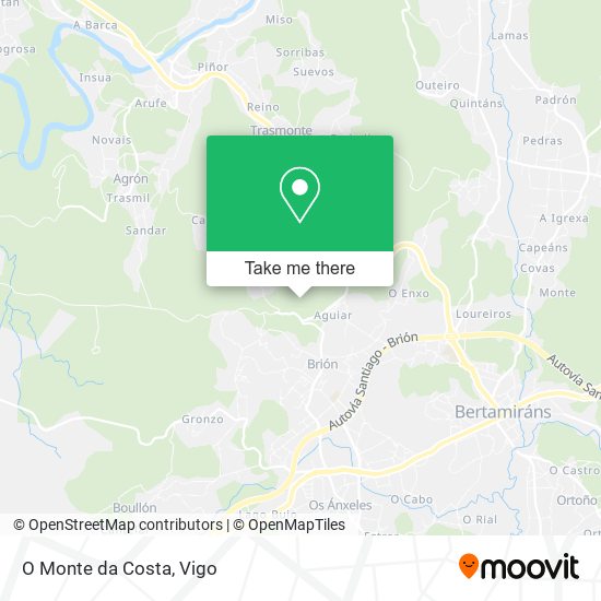 O Monte da Costa map