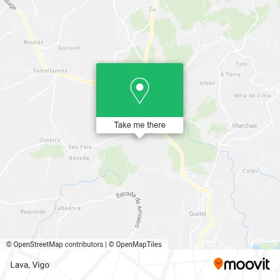 Lava map
