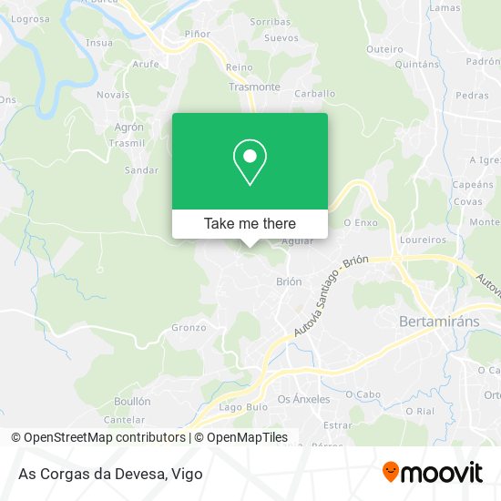 As Corgas da Devesa map