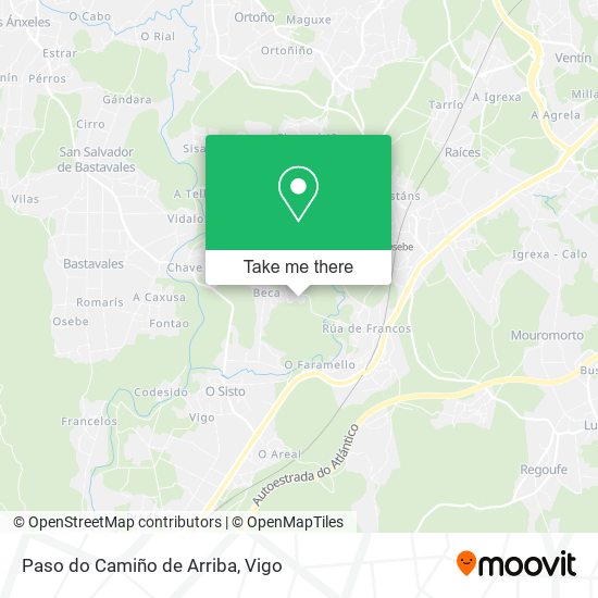 Paso do Camiño de Arriba map