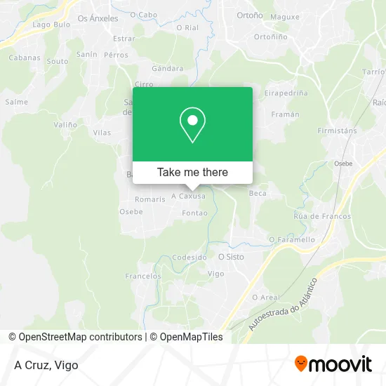 A Cruz map