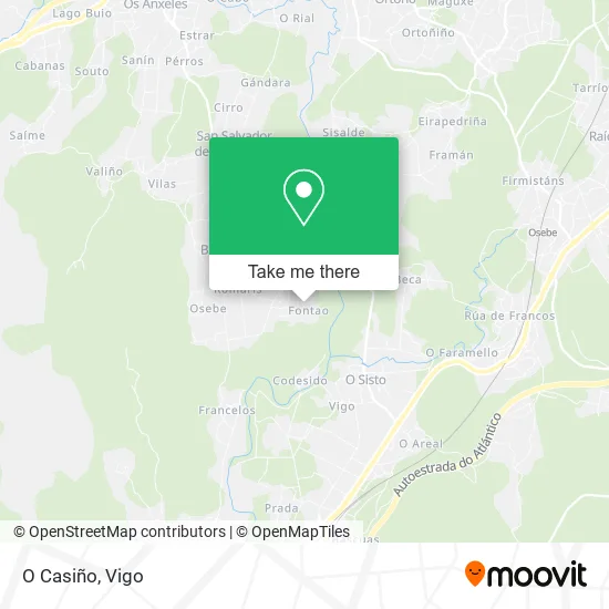 O Casiño map