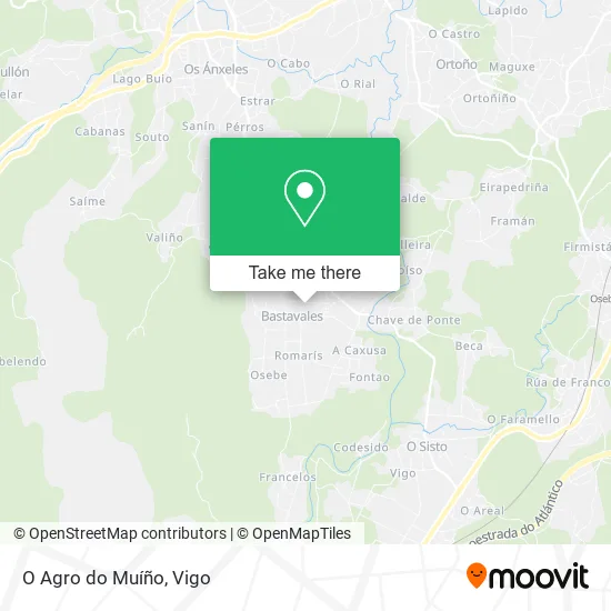 O Agro do Muíño map