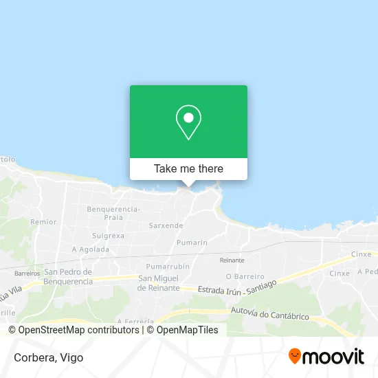 Corbera map