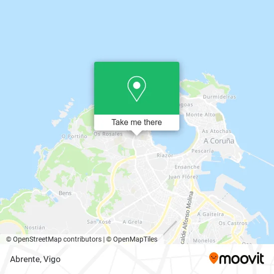 Abrente map