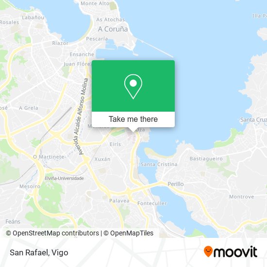 San Rafael map