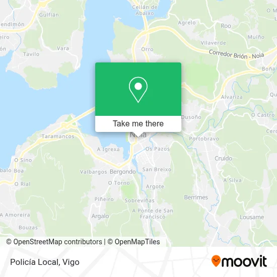 Policía Local map