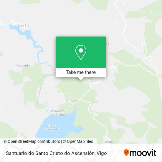Santuario do Santo Cristo do Ascensión map