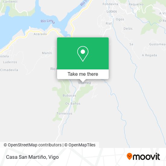 Casa San Martiño map