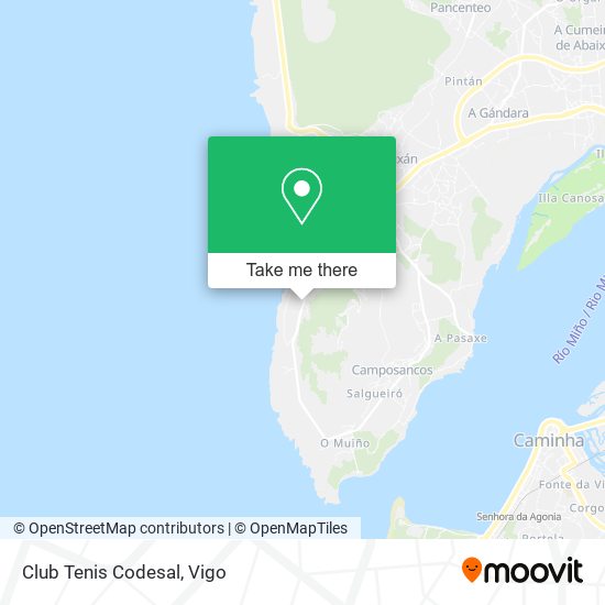 Club Tenis Codesal map