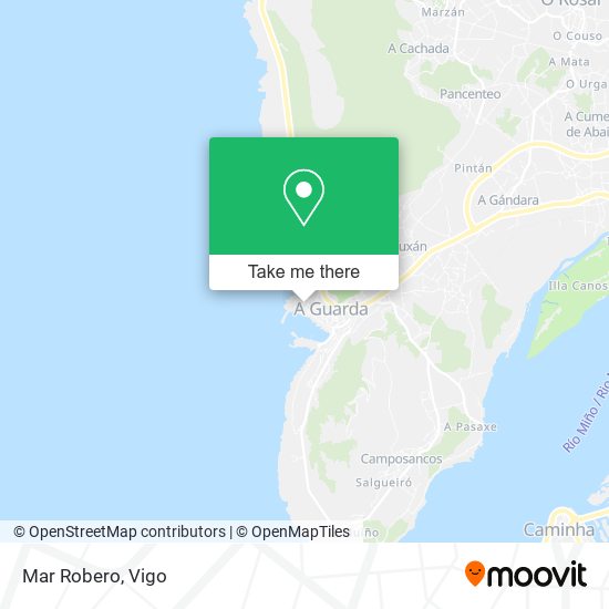 mapa Mar Robero
