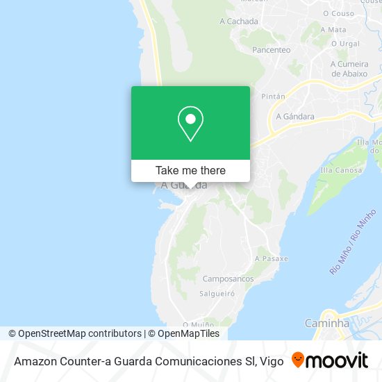 Amazon Counter-a Guarda Comunicaciones Sl map