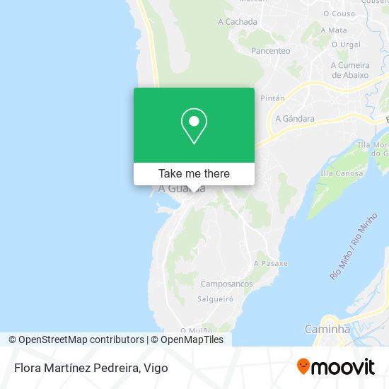 Flora Martínez Pedreira map
